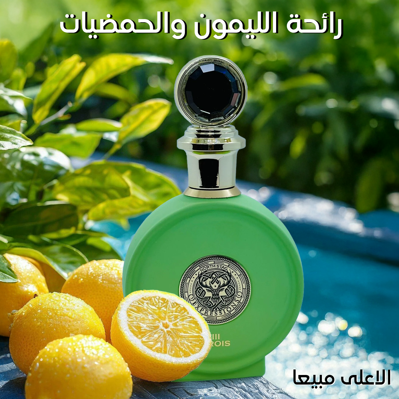 North Stag Expressions III Trois Paris Corner رائحه الليمون والحمضيات الصيفيه المنعشه