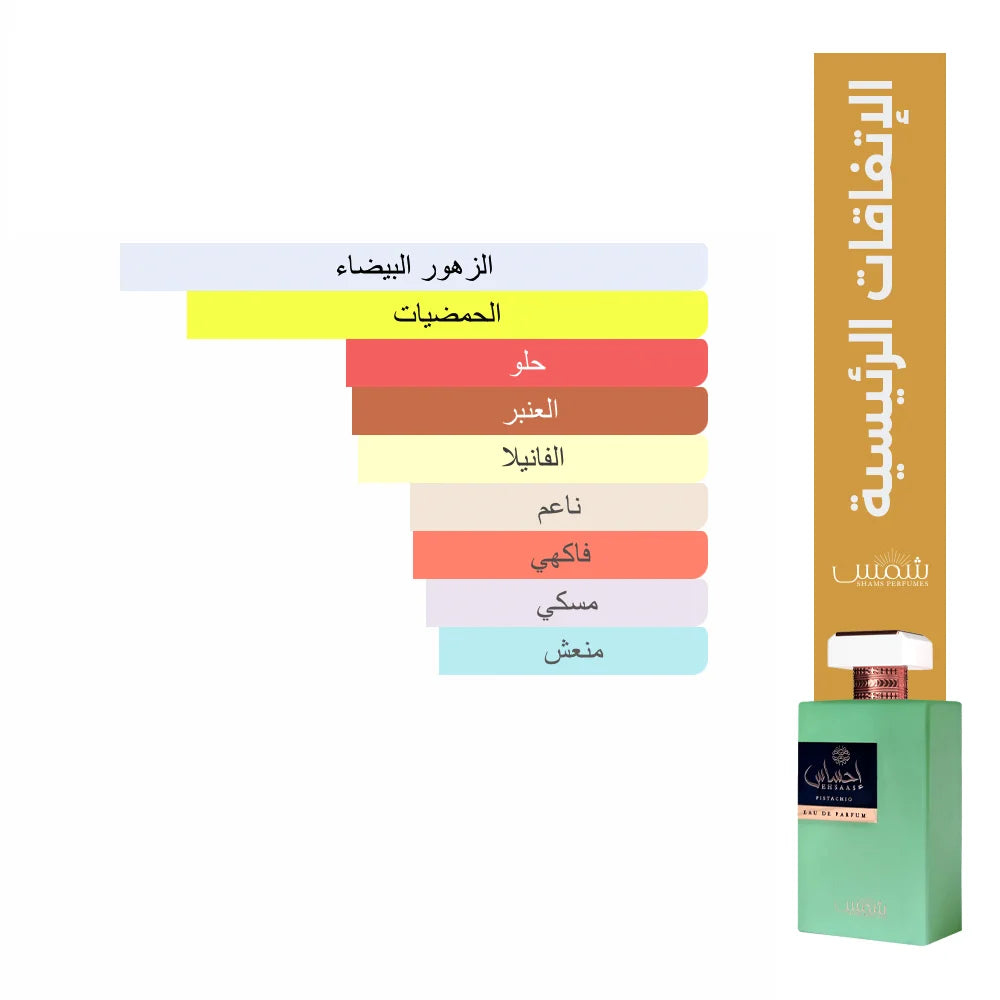 Ehsaas PISTACHIO - shams perfume