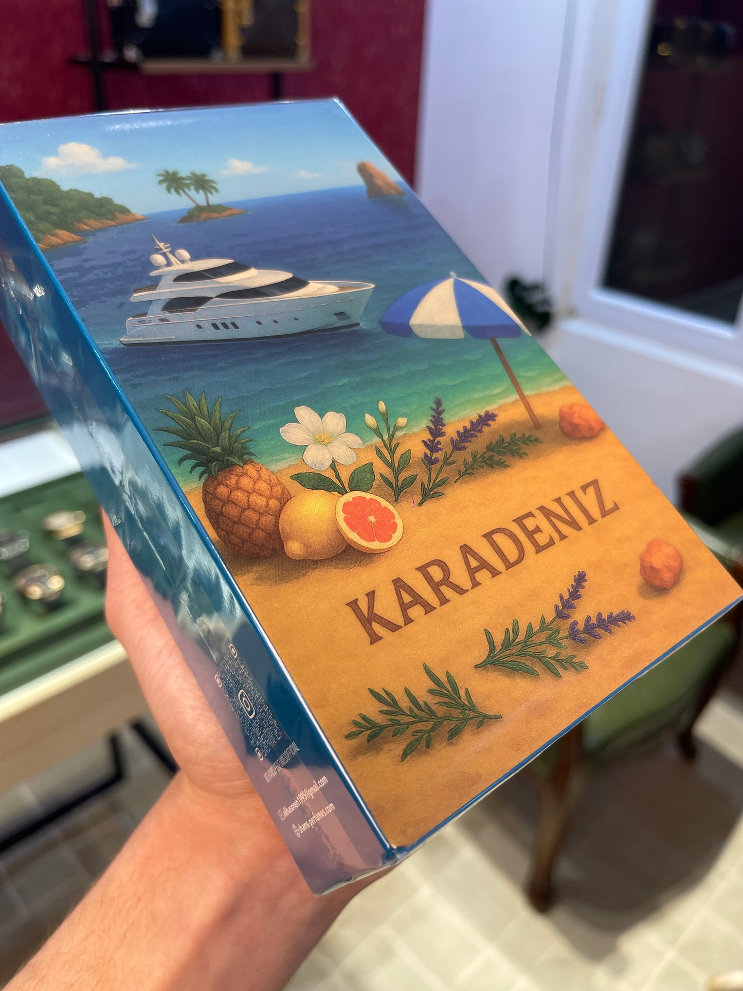 kardeniz عطر صيفي بارد ثابت رجولي