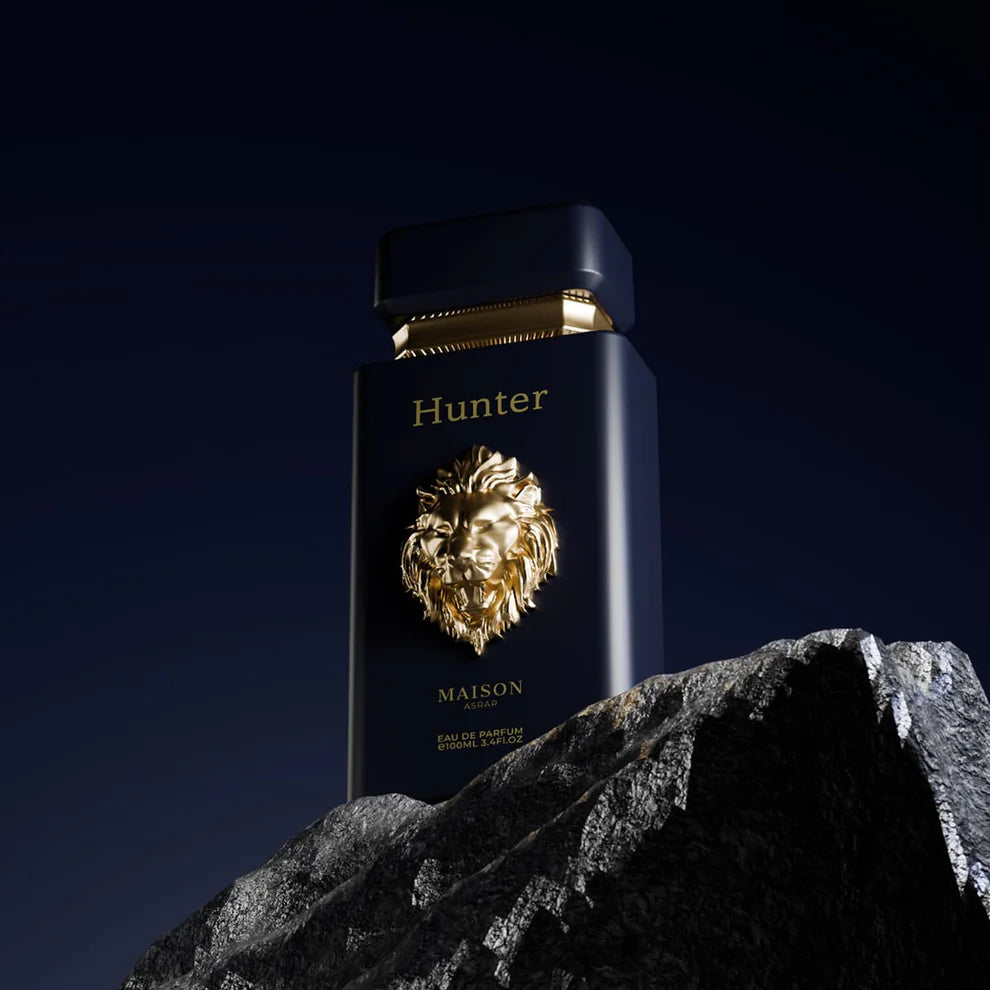 🦁 HUNTER – عطر الرجولة والقوة!