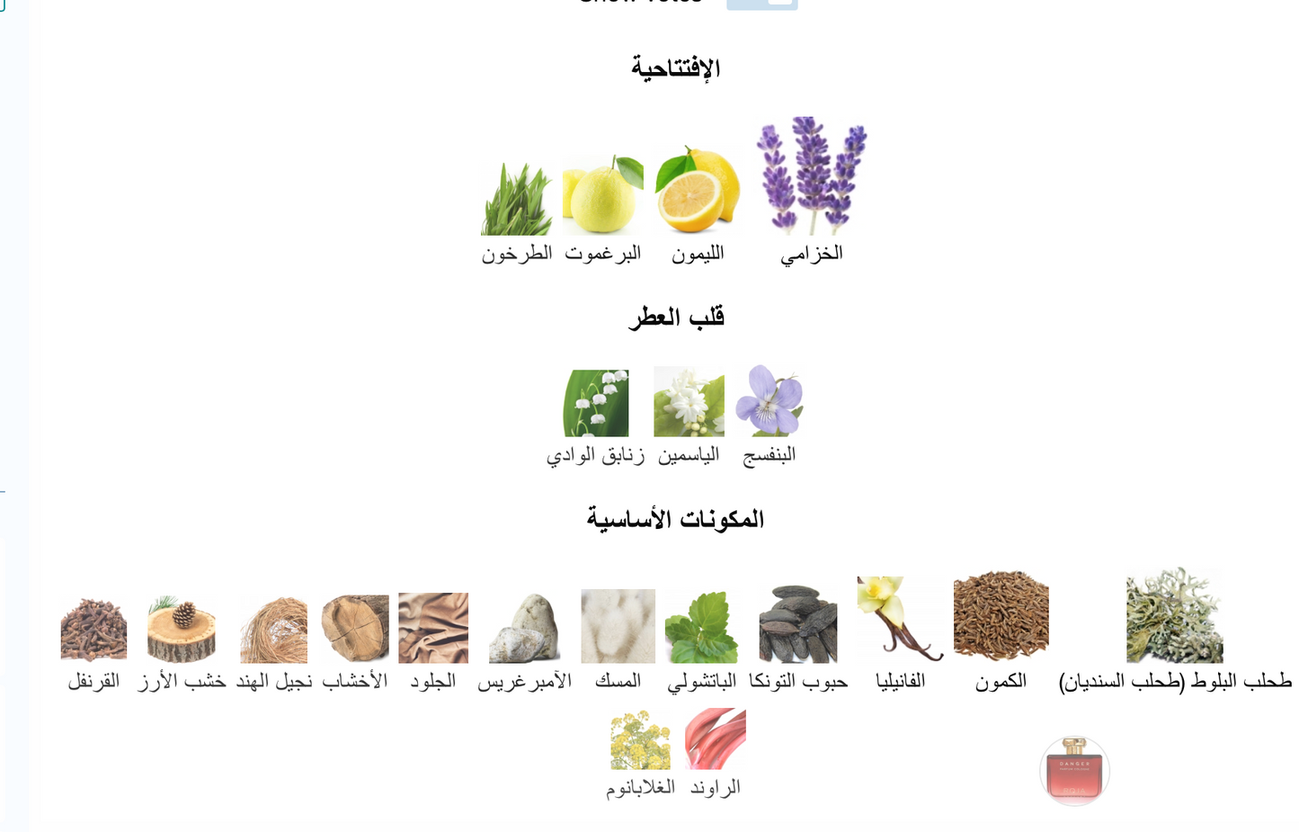 Danger Pour Homme Parfum Cologne Roja Dove