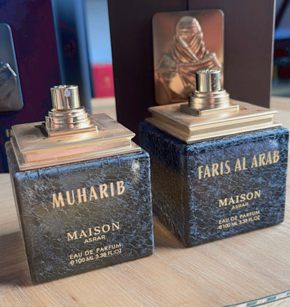البكج العربي - عطر محارب + عطر قارس العرب الثنين ب 140 ألف