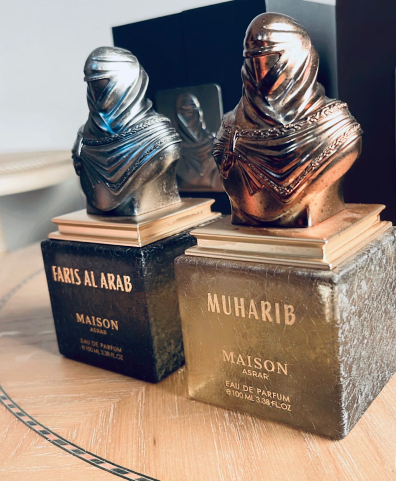 البكج العربي - عطر محارب + عطر قارس العرب الثنين ب 140 ألف